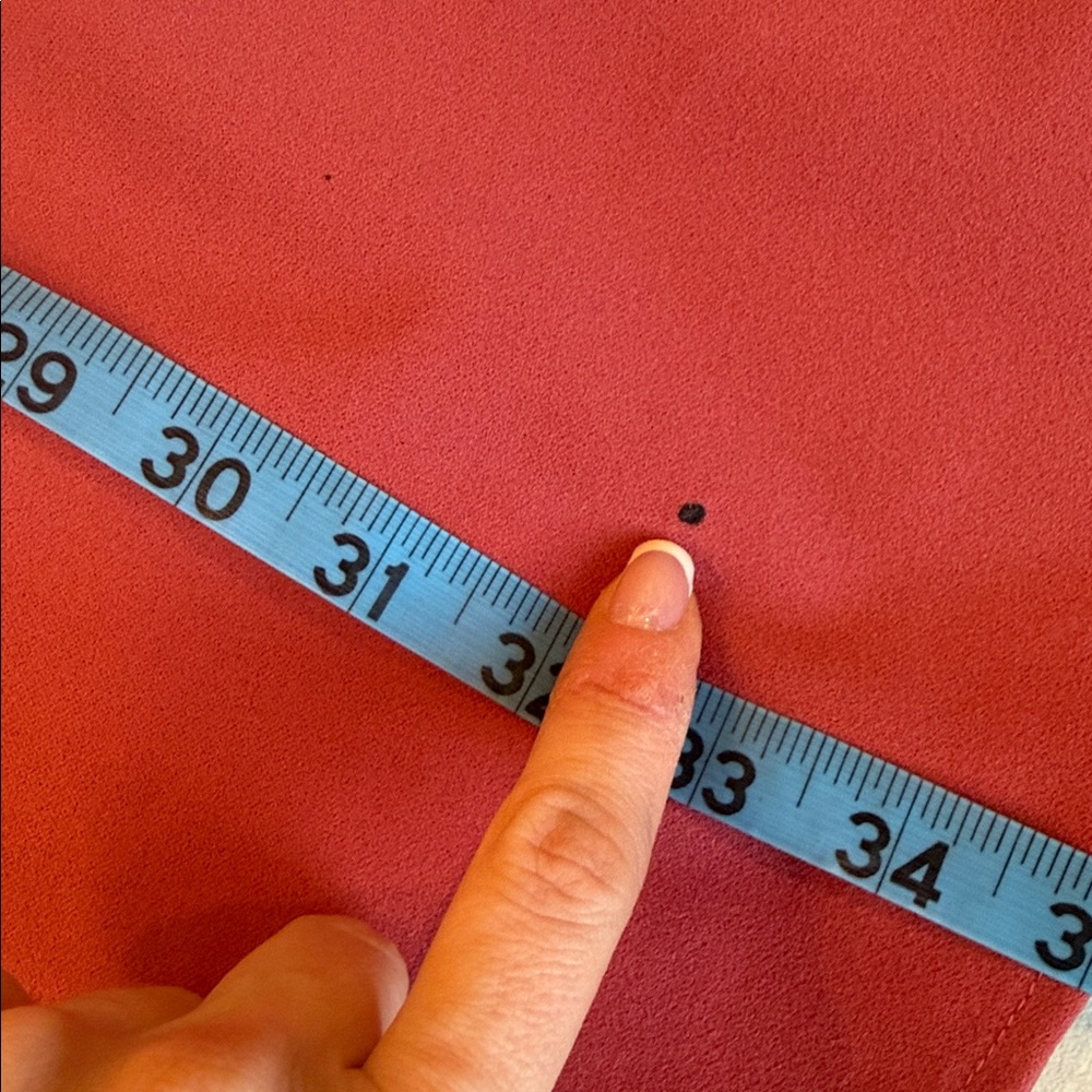 FLAWED Donna Morgan Long Sleeve Dress in Dusty Rose - Picture 4 of 10